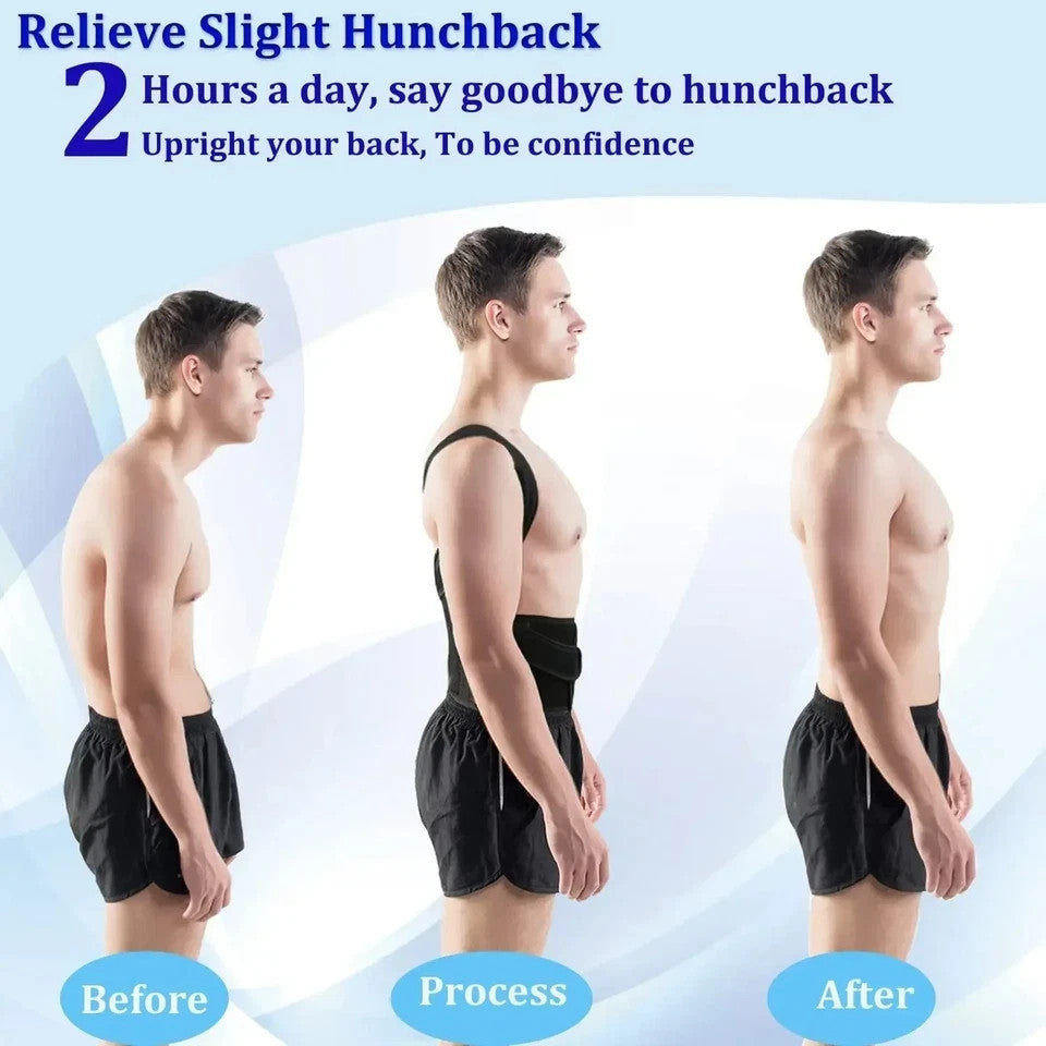 New Small Back Brace and Posture Corrector for Men, Women, Unisex
