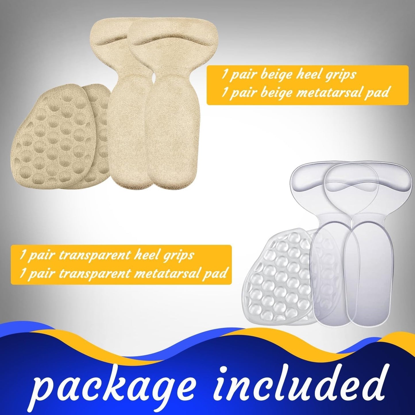 COATERIA Premium Ball of Foot Cushions for High Heels Shoes