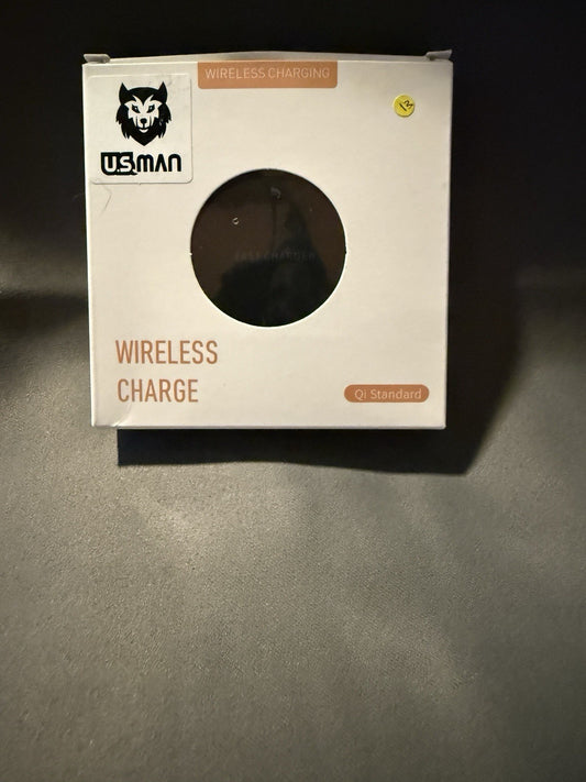 Qi Standard Fast Wireless Charging Pad Black Charger Universal