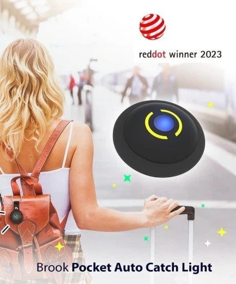 Brook Portable Auto Catch Light - Dual Accounts, Smallest Pocket Monster Pendant