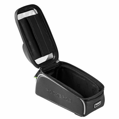 RockBros Bike Front Frame Bag Cycling Waterproof Fits Phones Below 6.0 Inches