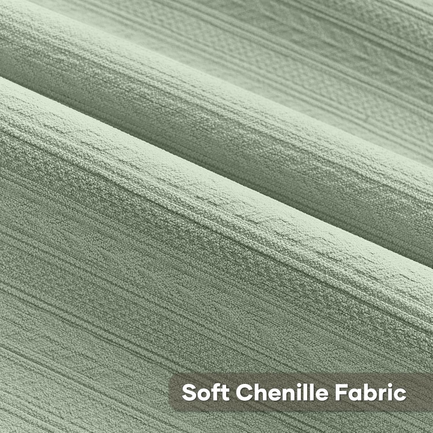 FUTEI Sage Green Decorative Throw Pillow Covers 26x26 Inch Set of 2, Soft Cozy