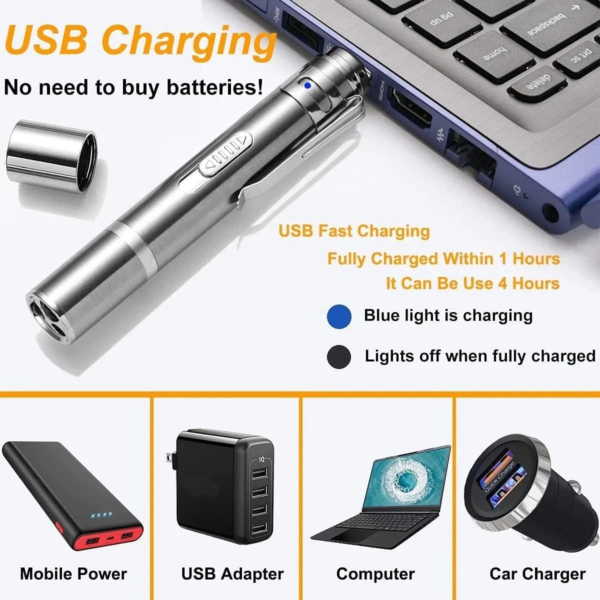 Laser Cat Pointer 5 pattern, usb charging, rechargeable
