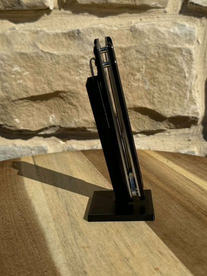 ElitEdge 10A115BK Linerlock Knife Assist Open Black Handles