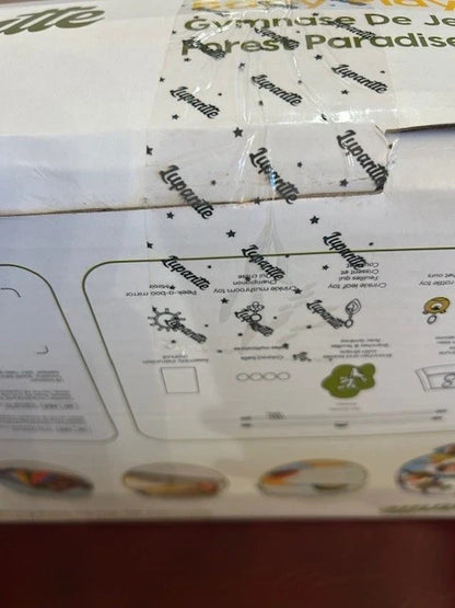 BRAND NEW Baby Play Gym Mat & Overhead Toys Forest Paradise Theme