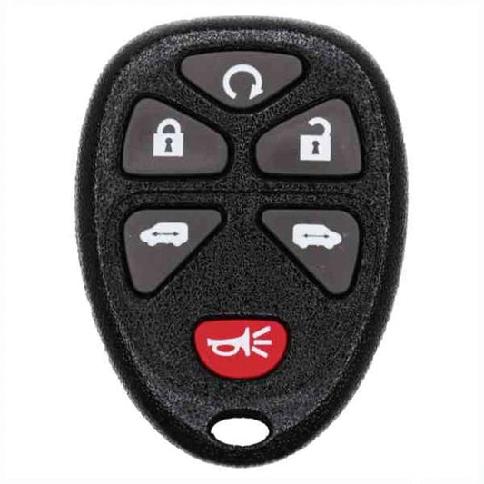 Key Fob Keyless Entry Remote, FCC KOBGT04A, 6-Button