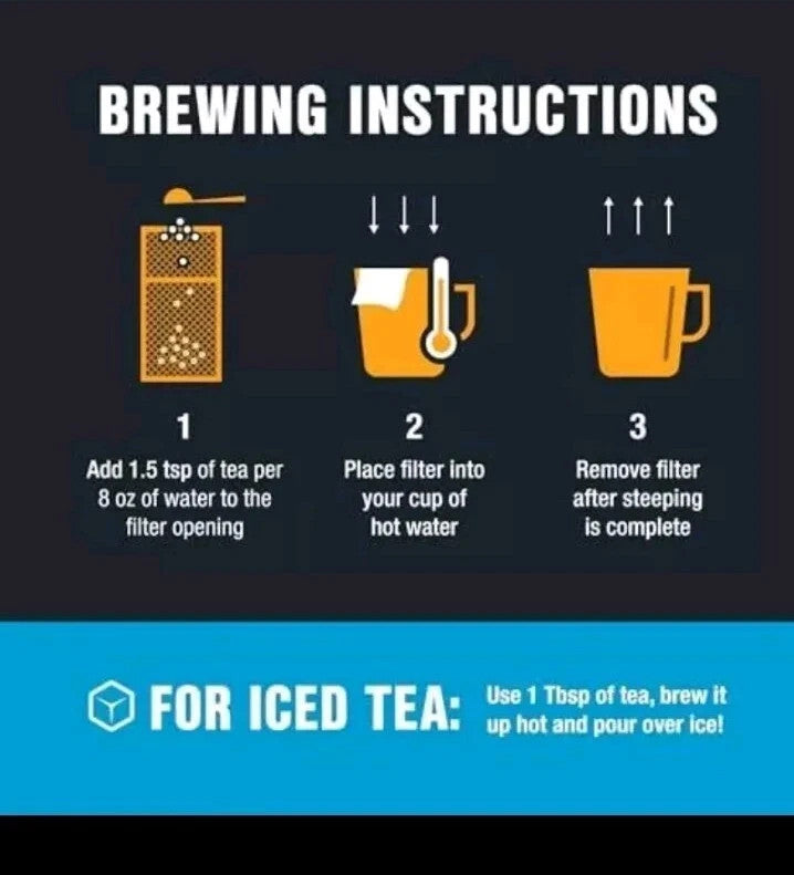 Loose Leaf Tea Filters Tiesta Tea  100 Count Empty Tea Bags per box