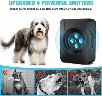 ANTI BARKING DEVICE Deter Nuisance Barking 4 Ultrasonic Transmitters ENHANCE