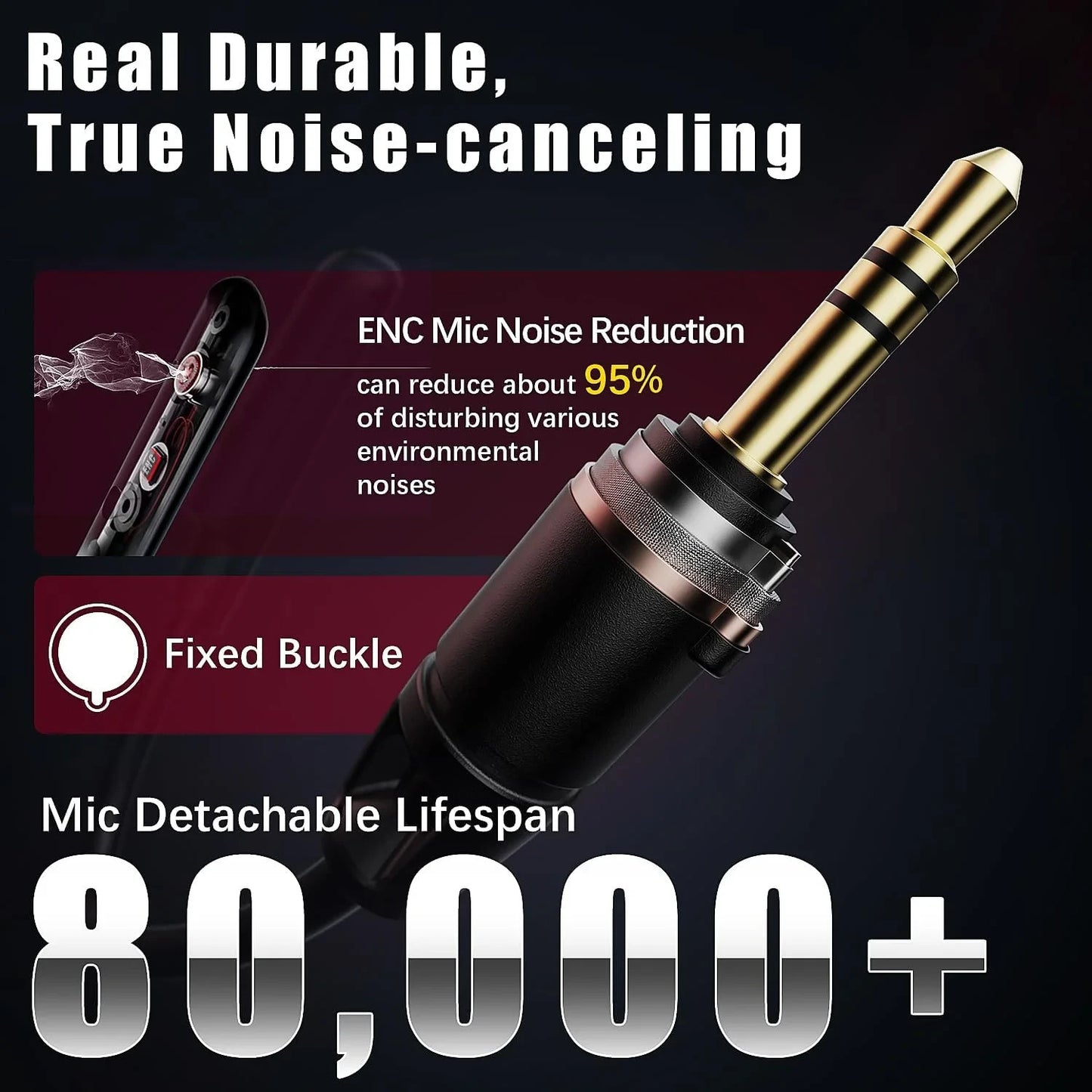 Tatybo WTZ Gaming Headphones - PC,PS5,PS4,  2.4GHz Wireless Detachable Mic