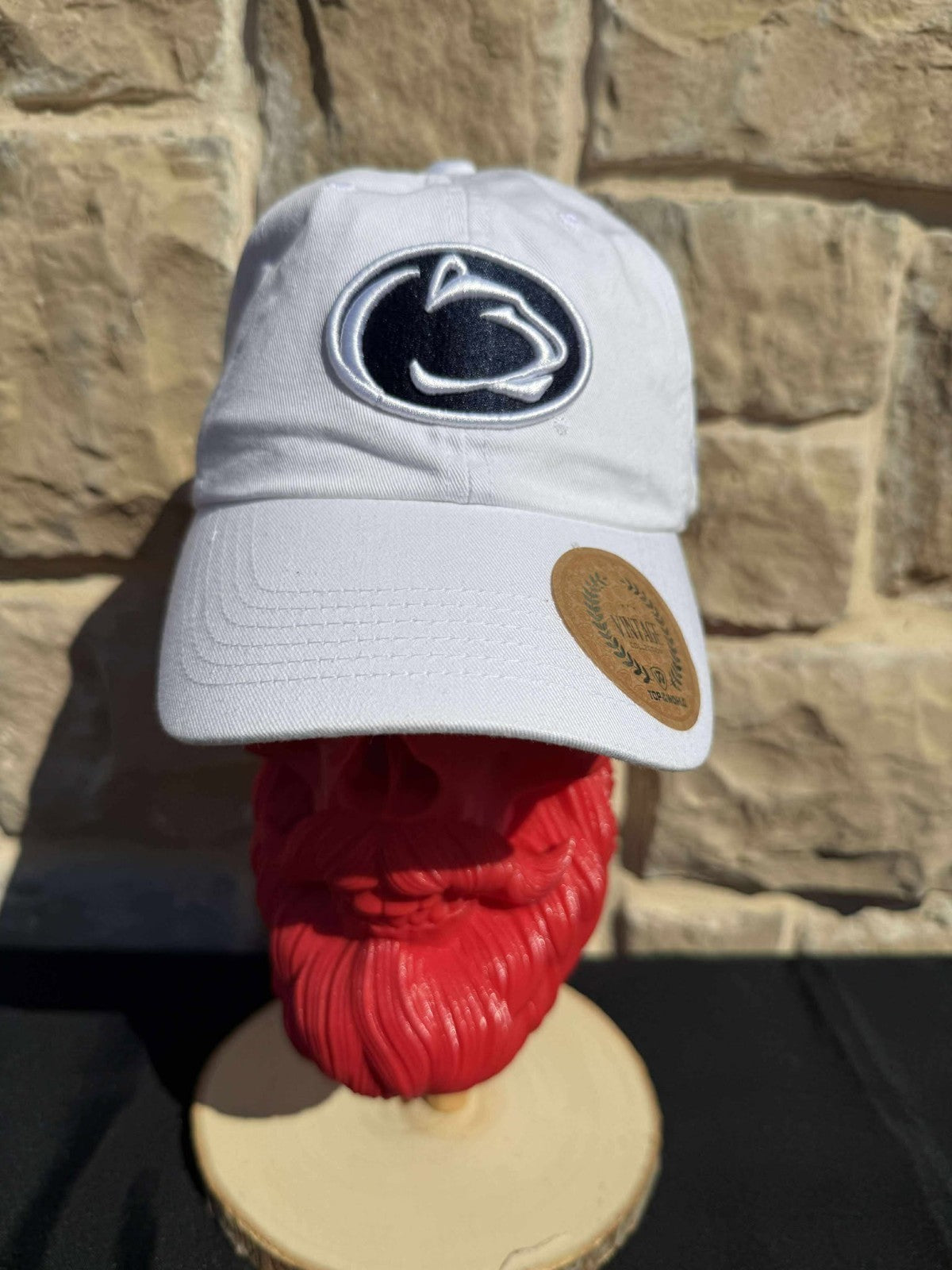 Top of the World Penn State Nittany Lions NCAA Hat Cap Solid White Adjustable
