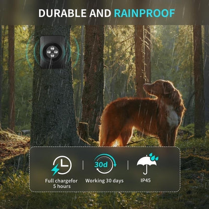 ANTI BARKING DEVICE Deter Nuisance Barking 4 Ultrasonic Transmitters ENHANCE