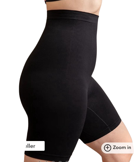 QINSHULLC Shapeware for Women Black Small (S)