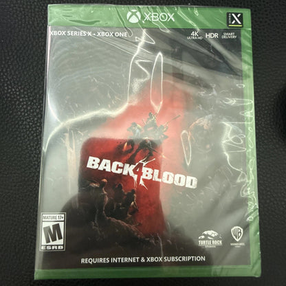 Factory Sealed Back 4 Blood (Microsoft Xbox One & Microsoft Xbox Series X)