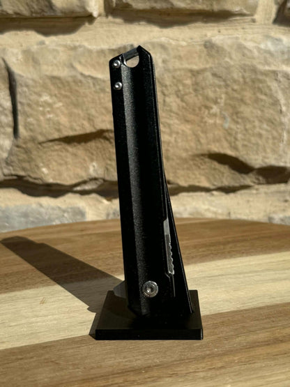 ElitEdge 10A115BK Linerlock Knife Assist Open Black Handles