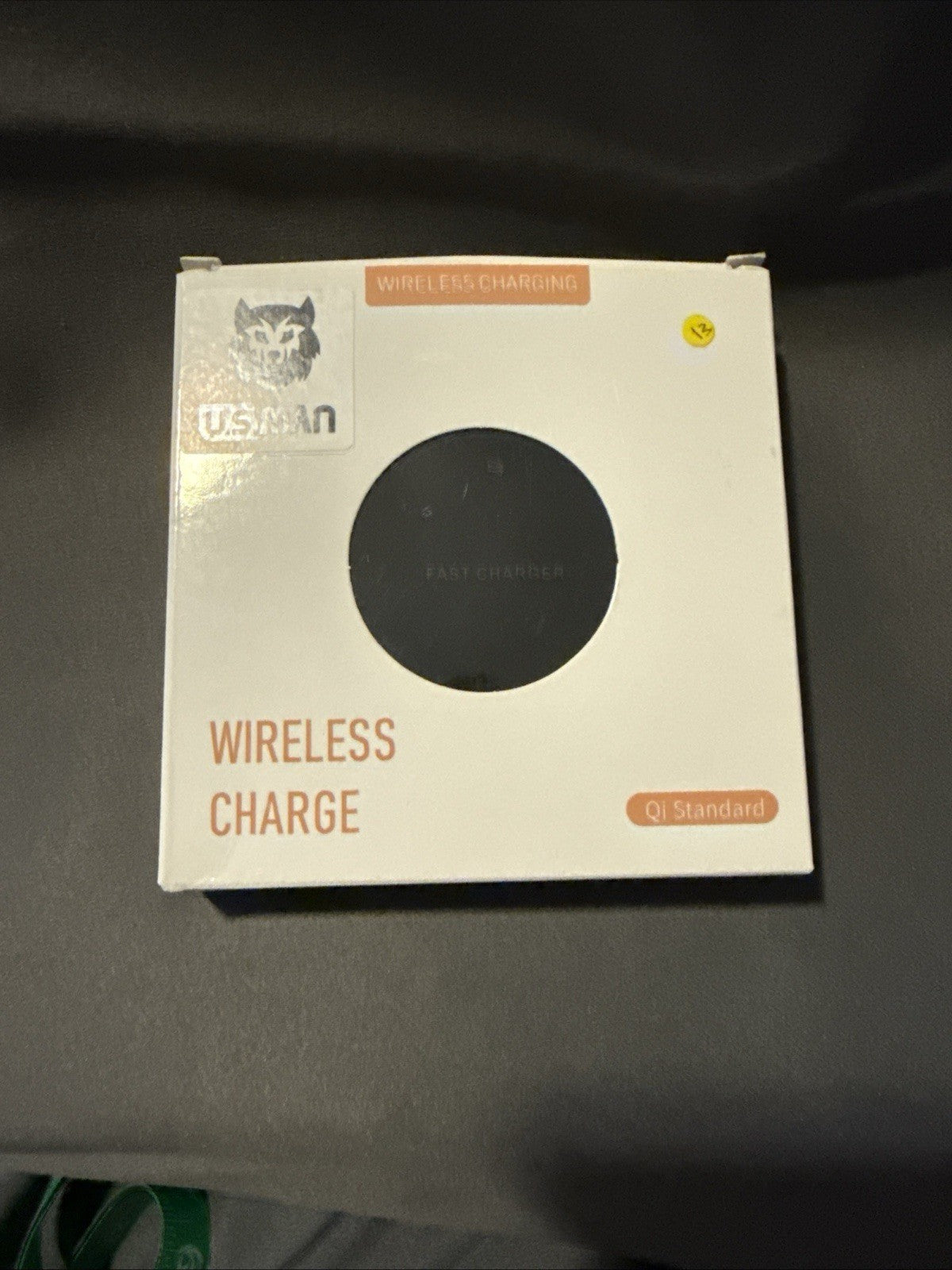 Qi Standard Fast Wireless Charging Pad Black Charger Universal