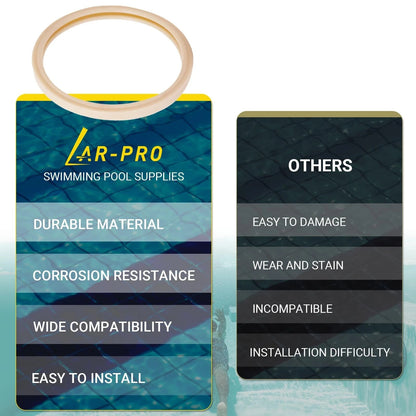 AR-PRO 8 3/8 Pool Light Lens Gasket Replaces PENTAIR 79101600Z & 79104800 2 pack